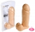 Большой телесный фаллос с мошонкой Real Stick 9''