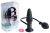 Надувная силиконовая анальная пробка с вибрацией Inflatable Butt Plug (7 режимов)