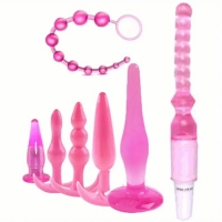 Набор секс игрушек розового цвета 7 предметов ROSYLAND