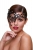 Ассиметричная черная маска со стразами Masq Seductress