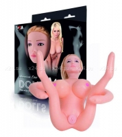 Большегрудая блондинка с реалистичной вагиной Dolls X