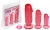 Набор гибких анальных пробок-фаллосов на присоске Anal Starter Kit