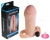 Удлиняющая насадка с вибрацией и с креплением на мошонке Vibrating Real Feel 1'' Extension
