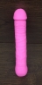 Розовый силиконовый вибратор с ярко выраженной головкой Silicone Basics G (10 режимов)