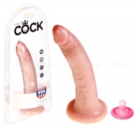 Реалистичный гибкий фаллос на присоске 7'' Cock