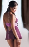 Платье с цветком фиолетовое SM