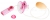 Клиторальная помпа с вибрацией Butterfly Clitoral Pump