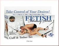 Фиксаторы для рук и ног с креплением на кровать Cuff &Tether Set