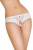 Белые контактные кружевные трусики ML