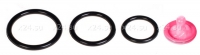 Три эрекционных кольца Silicone 3-Ring Stamina Set