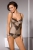 Комплект с кружевом на косточках цвета Мокко Fibi Set SM