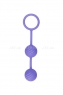Фиолетовые анальные шарики Kegel Ball