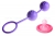 Фиолетовые анальные шарики Kegel Ball
