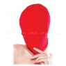 Красный глухой шлем