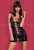 Чёрная эротичная сорочка со стрингами Bride Chemise LXL