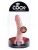 Крупный фаллос для G-стимуляции 8'' Dual Density Cock (вторая кожа)