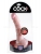 Большой реалистик для G-стимуляции 9'' Dual Density Cock with Balls (вторая кожа)