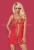 Красная эротичная сорочка со стрингами Bride Chemise LXL