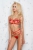 Красный комплект из тонких лент Rene set SM