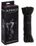 Черная веревка для связывания Bondage Rope Black (9 м)