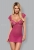 Розовая сорочка с кружевом Lillove Chemise LXL