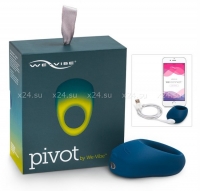 Перезаряжаемое водонепроницаемое вибрирующее эрекционное кольцо Pivot We-Vibe (10 режимов, синхронизируется со смартфоном)