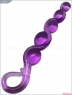 Анальная гелевая цепочка необычной формы Wonderful Beads