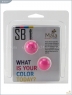 Металлические шарики с гладким розовым силиконовым покрытием MAIA SILICON BALL SB1