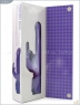 Вибратор фиолетовый с ротацией MAIA Rabbit (7 режимов вибраций, 3 скорости ротации плюс реверс)