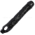Удлиняющая черная насадка на член с фиксирующим кольцом Scrotamax Extender Black