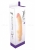 Реалистичный вибратор с клиторальной стимуляцией Natural Living Shock 9,5"