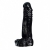 Черный фаллос Swedish Erotica Jumbo Man-O-War Black 8"