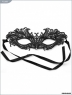 Ажурная черная кружевная маска "Верона"