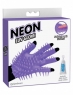 Перчатка для чувственного массажа Neon Luv Glove фиолетовая