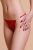Трусики красные с сердечком из страз Joli Jamie, OneSize