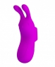 Перезаряжаемый мини-вибратор на палец Finger Bunny (7 режимов)