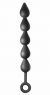 Тяжелая анальная цепочка Black Edition Anal Shuttle Super Beads
