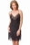 Черная сорочка с кружевом SOTTOVESTE 570 размер 6 (XXL/52)