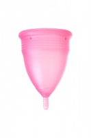 Менструальная силиконовая чаша L-ка розовая