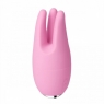 Розовый вибромассажер с подвижными пальчиками COOKIE (3 скорости)