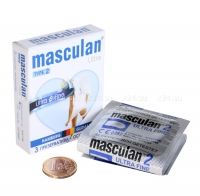 Презервативы Masculan тип 2 Особо тонкие (3 шт.)