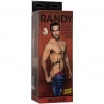 Фаллоимитатор слепок порно-звезды RANDY Signature Cocks Randy с мошонкой на съемной присоске
