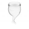 Набор менструальных чаш с хвостиком Feel Secure Menstrual Cup