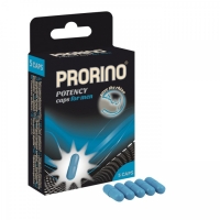 Возбуждающие капсулы для мужчин PRORINO Potency Caps (5 капсул)