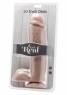 Большой телесный фаллоимитатор Dildo 10 inch with Balls