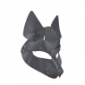 Кожаная маска волка WOLF