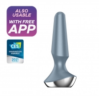 Анальная пробка с вибрацией Satisfyer Plug Ilicious 2 (синхронизируется со смартфоном)