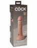 Реалистичный фаллоимитатор на присоске King Cock Elite 6''