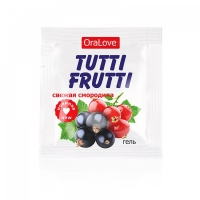 Оральный гель Tutti-Frutti со вкусом смородины (5 шт * 4 г)