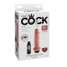 Кончающий фаллоимитатор Squirting Cock Light 6"